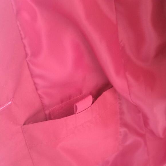 COVINGTON Outerwear Red Taffeta Classic - Size L - Picture 7 of 10